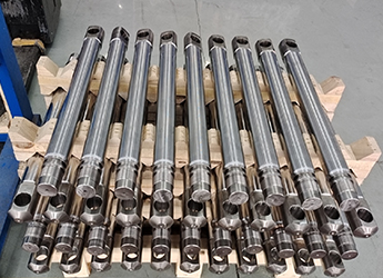 piston rod copper base plated hard chrome finished produ
